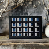 Black and Blue Poster och Canvastavla