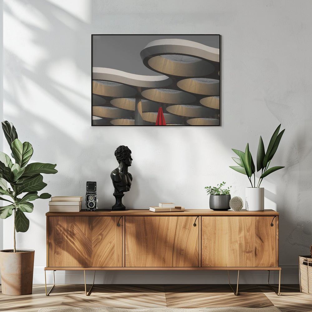Golden Canopy Poster och Canvastavla