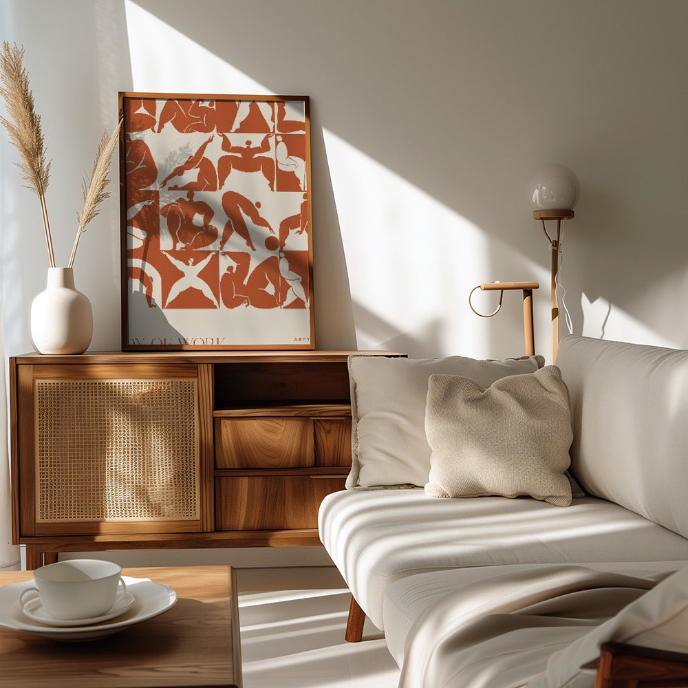 Body of Work (terracotta) Poster och Canvastavla