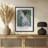 Porträt Einer Dame (1916–1917) Poster Poster och Canvastavla