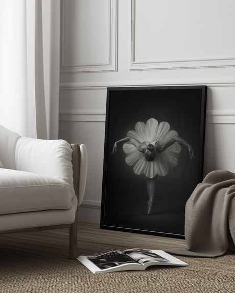 Floral Ballet Poster och Canvastavla