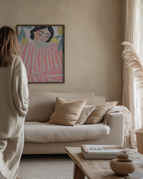 Zenandzest(versionpastelpink) Poster och Canvastavla