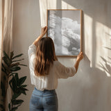 Sandy Clouds Poster och Canvastavla