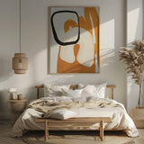Painted Lines Desatur2 Kopie Poster och Canvastavla