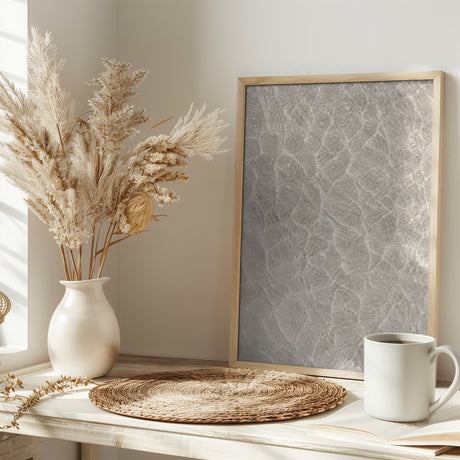 Ripples On Sand Poster och Canvastavla