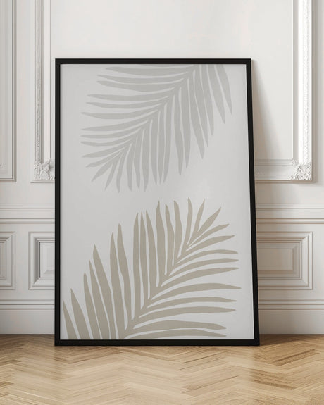 PALM LEAF 09 Poster och Canvastavla