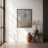 Rouen Cathedral - The Facade in Sunlight Poster och Canvastavla