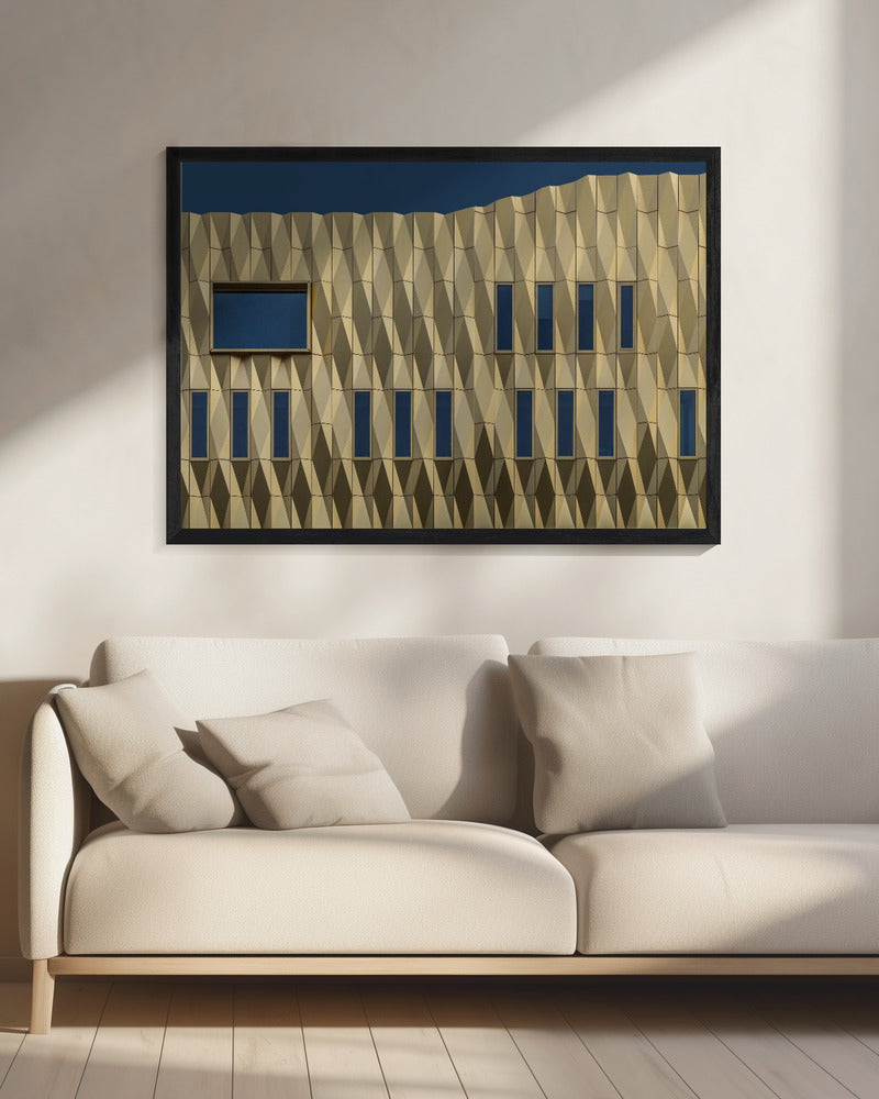 The yellow wall Poster och Canvastavla