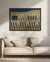 The yellow wall Poster och Canvastavla