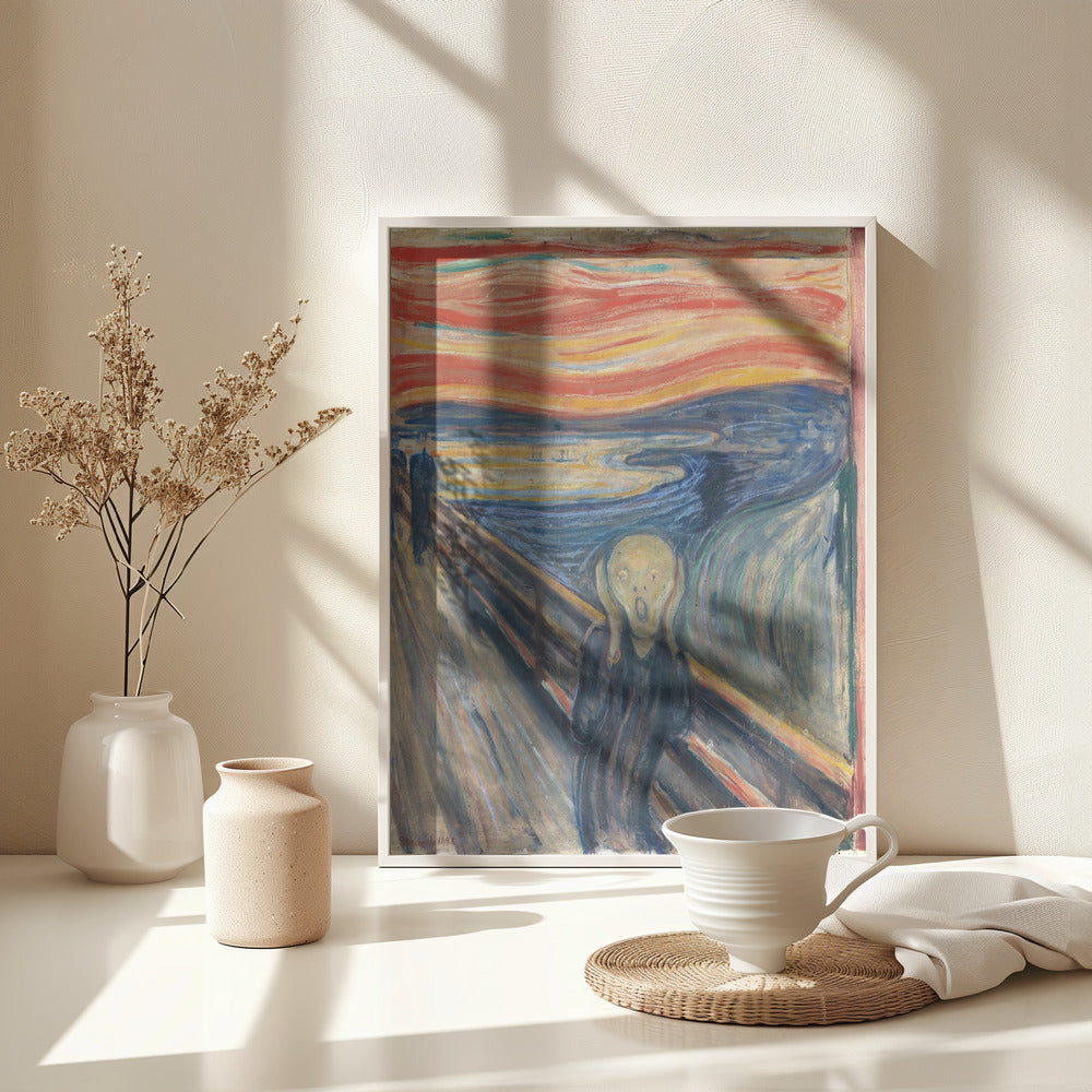 Skriet - The Scream Poster och Canvastavla