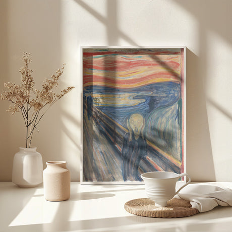 Skriet - The Scream Poster och Canvastavla