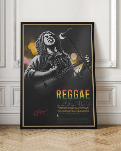 Legends Series- Reggae Poster och Canvastavla