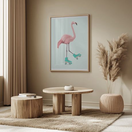 Flamingogo Poster och Canvastavla