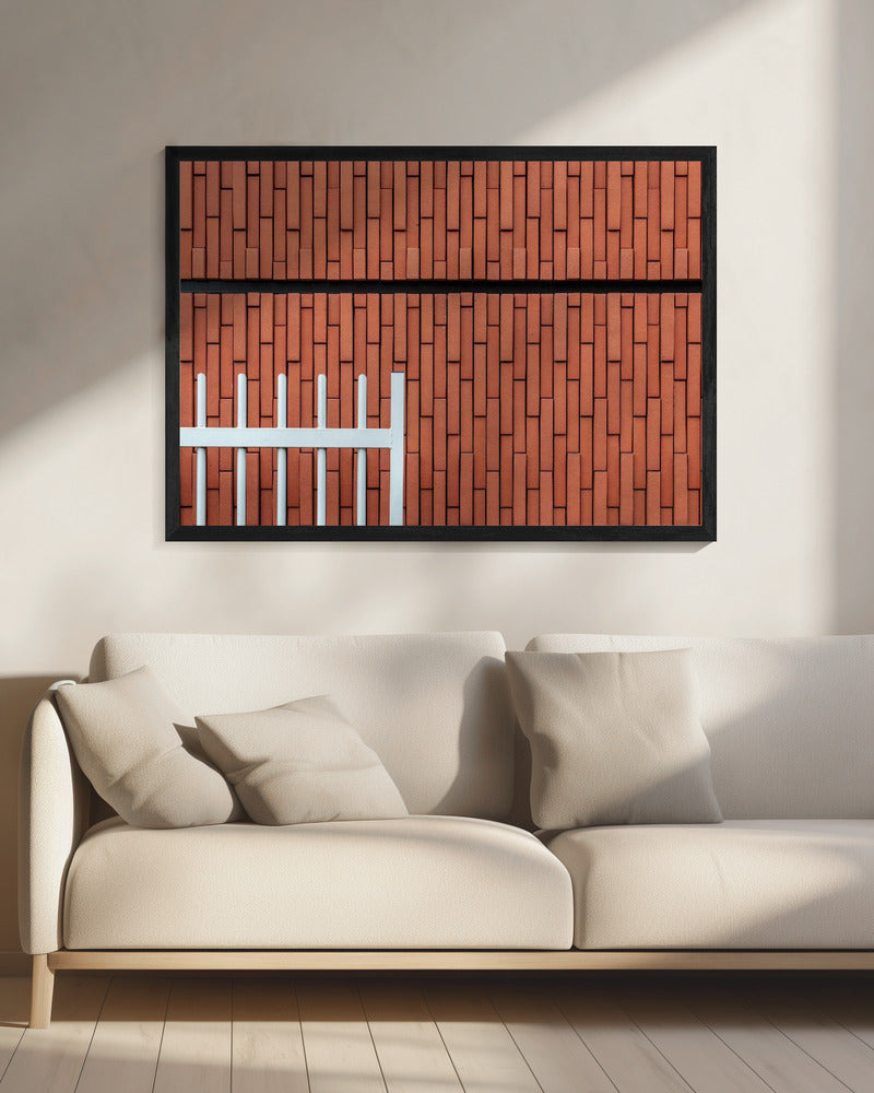The fence Poster och Canvastavla