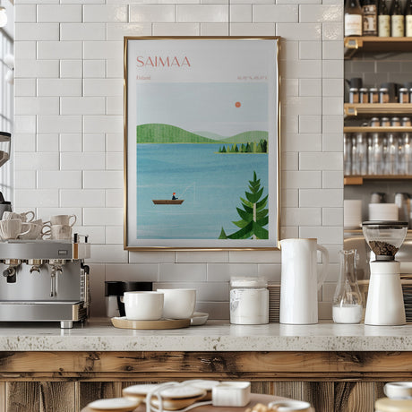 Lake Saimaa, Finland Poster och Canvastavla