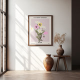 Flower Market Bern Poster och Canvastavla