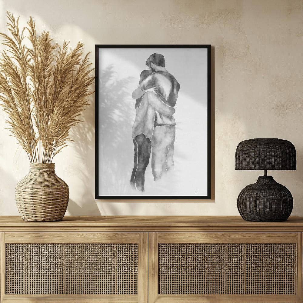 Embrace Poster och Canvastavla