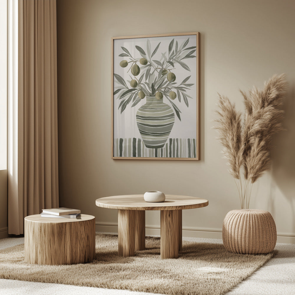 Olive Branches Poster och Canvastavla