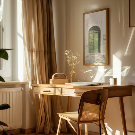 The Green Door Poster och Canvastavla