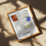 Study for a Composition Poster och Canvastavla