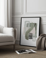 Shadows of Emerald-3 Poster och Canvastavla