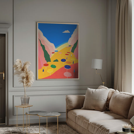 Lido Liguria Poster och Canvastavla