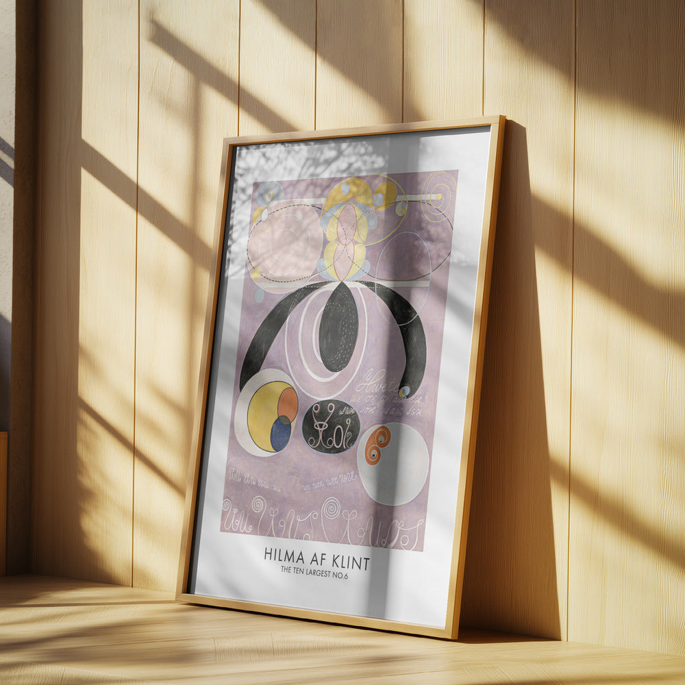 The Ten Largest No.6 Poster Poster och Canvastavla