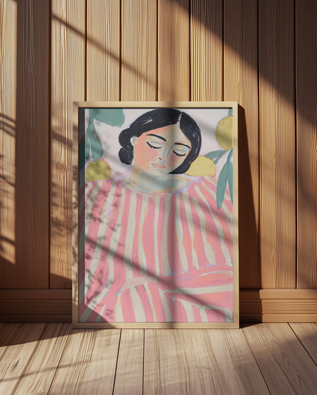 Zenandzest(versionpastelpink) Poster och Canvastavla