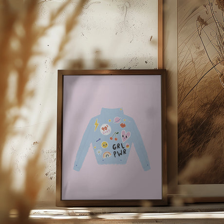 90s Baby Poster och Canvastavla