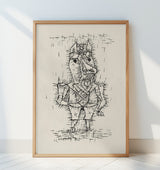 Ass Esel 1925 Poster och Canvastavla