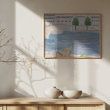 Picnic At the Seine 70x100 Poster och Canvastavla