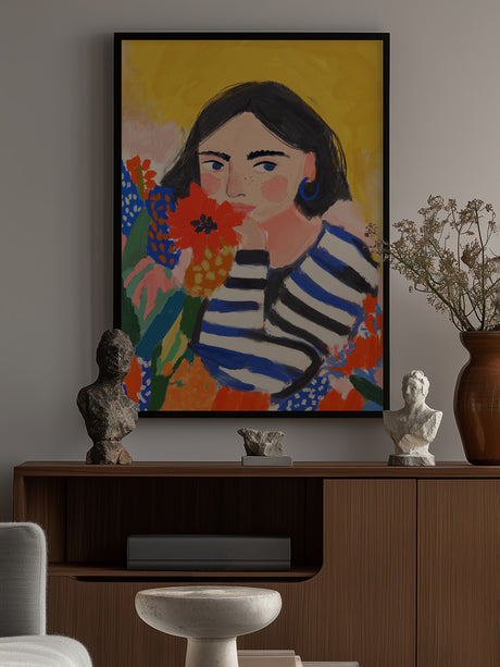 Cheeky in bloom Poster och Canvastavla