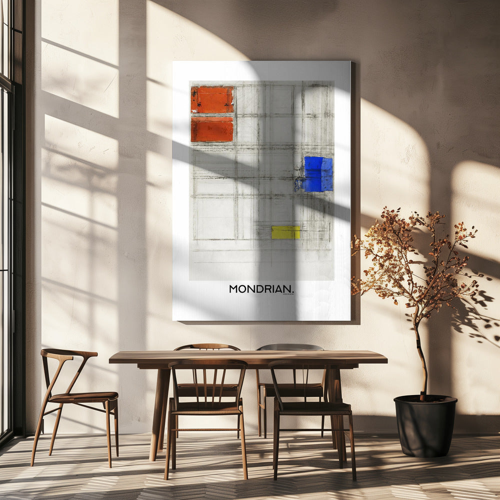 Study for a Composition Poster och Canvastavla