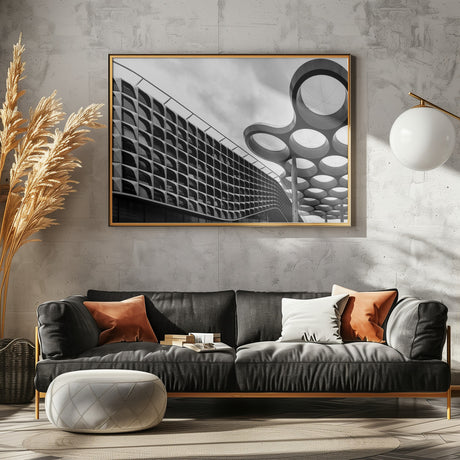 Wall station square Poster och Canvastavla
