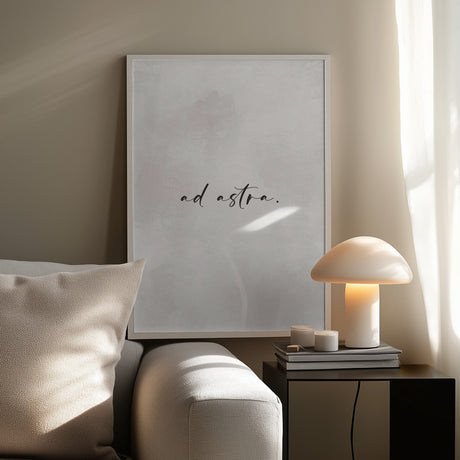Ad astra Poster och Canvastavla
