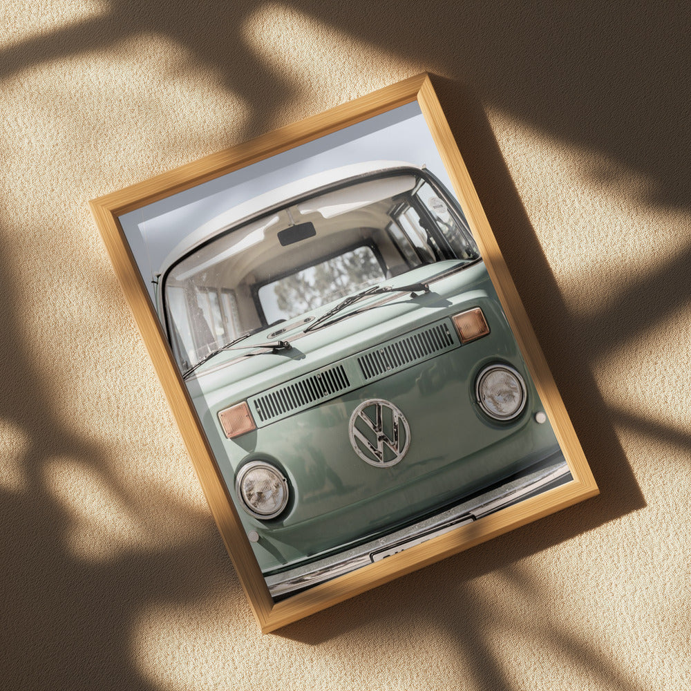 Vw Kombi Poster och Canvastavla