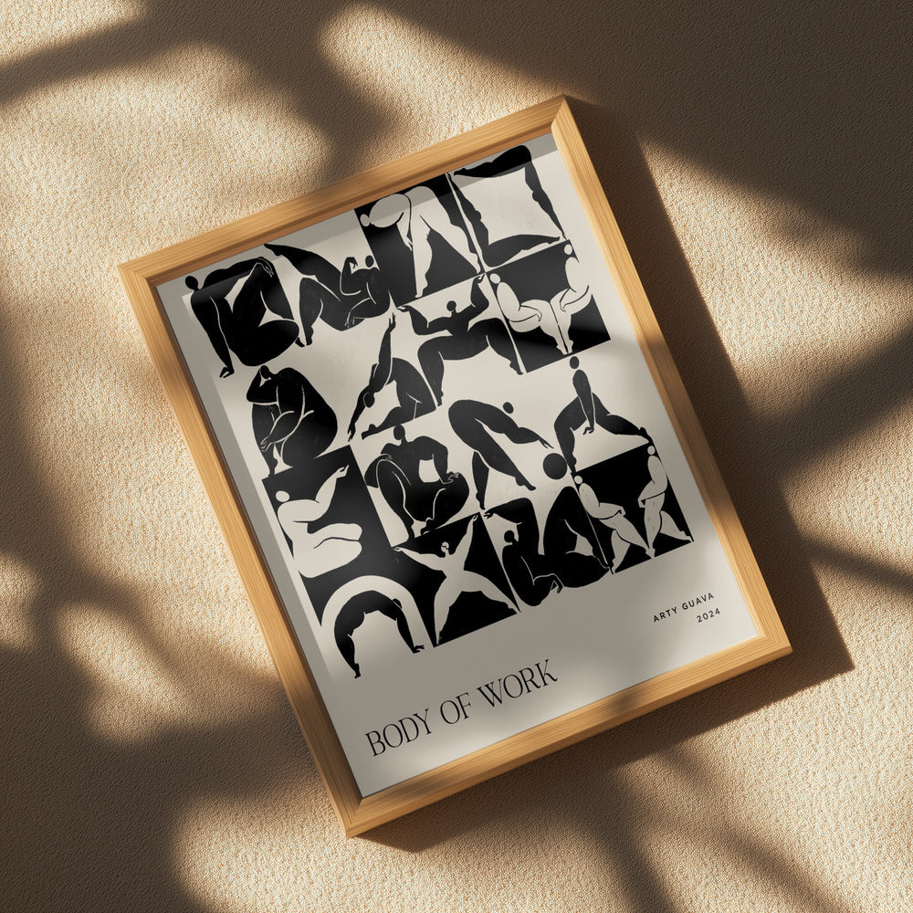 Body of Work (Noir) Poster och Canvastavla