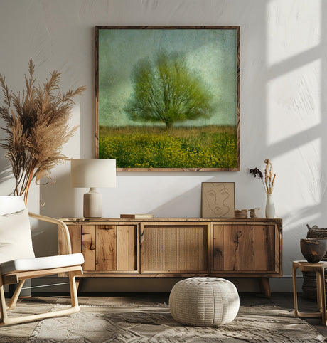 In the yellow field Poster och Canvastavla