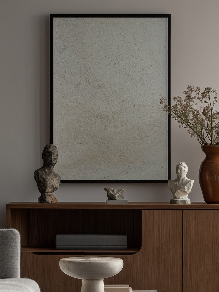 Beige Texture IV Poster och Canvastavla