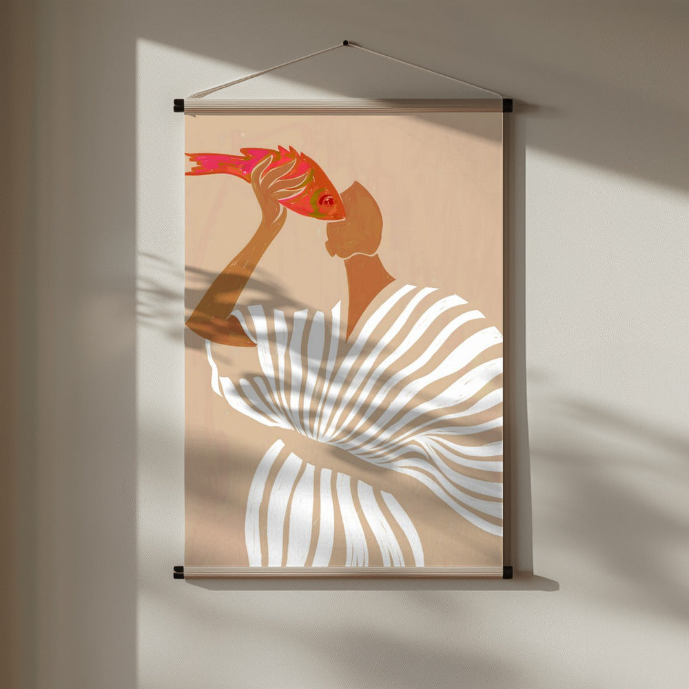 Fish Eye Paradox Poster och Canvastavla