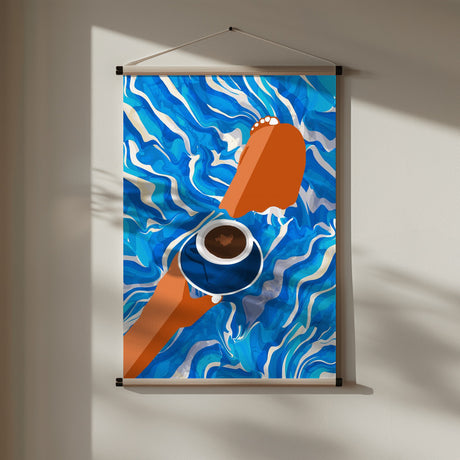 Leisurely Sunday Morning Poster och Canvastavla