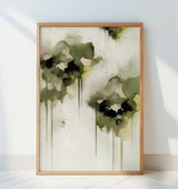 Greenpansies Poster och Canvastavla