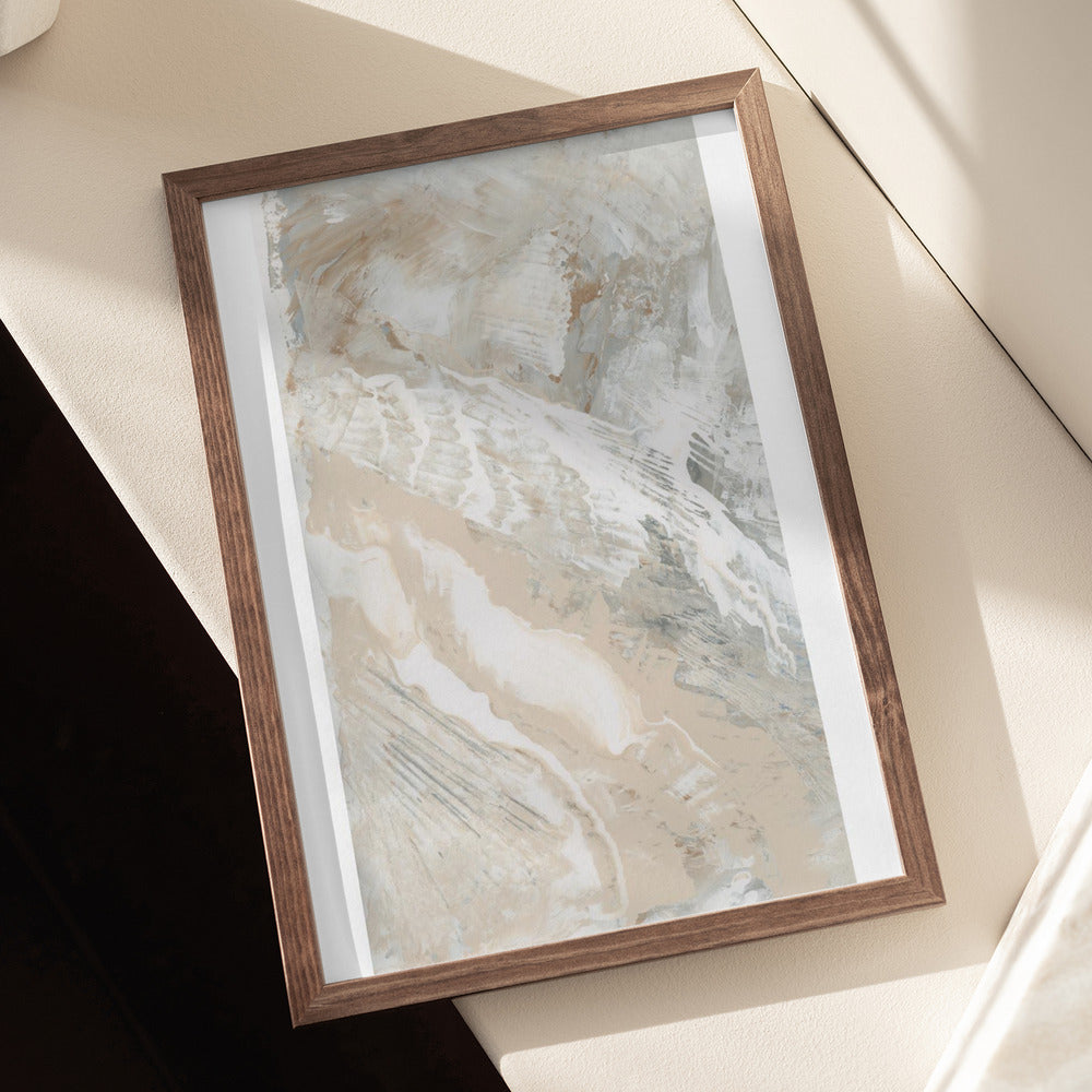 Textured Tides 3 Poster och Canvastavla