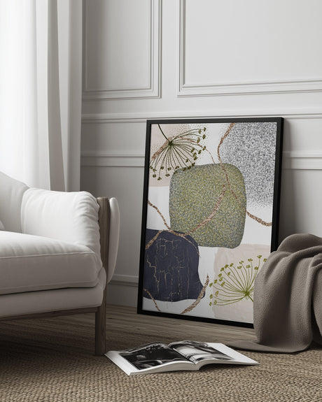 Green-Grey-2 Poster och Canvastavla