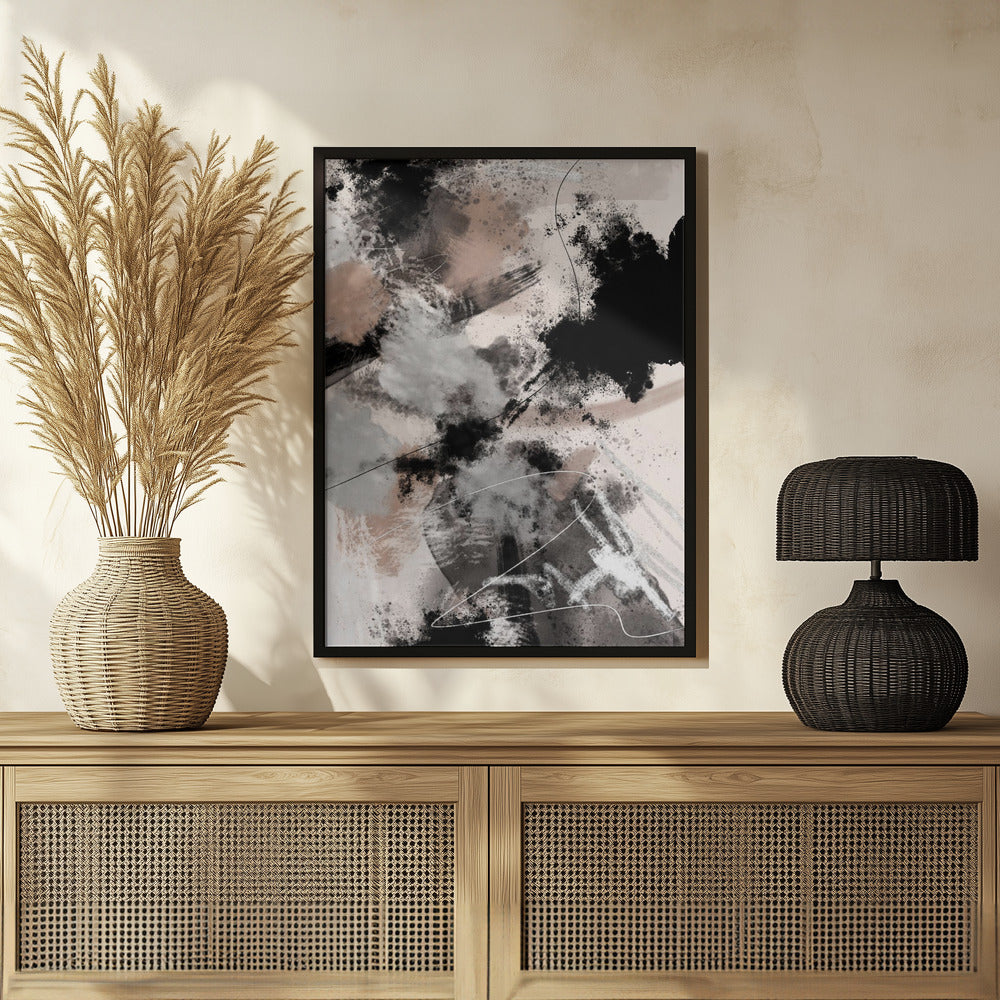 Splash Storm Poster och Canvastavla