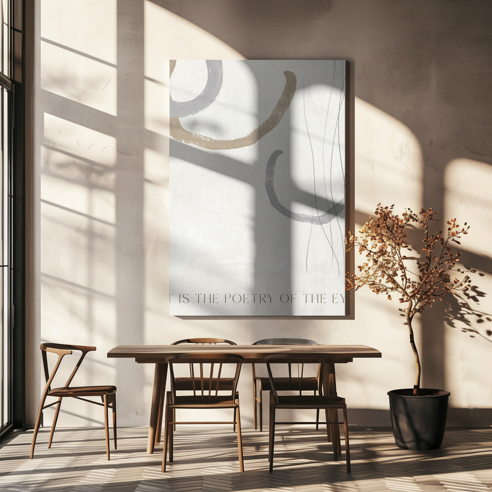 Artisthepoetryoftheeyes Poster och Canvastavla