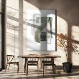 Shadows of Emerald-3 Poster och Canvastavla