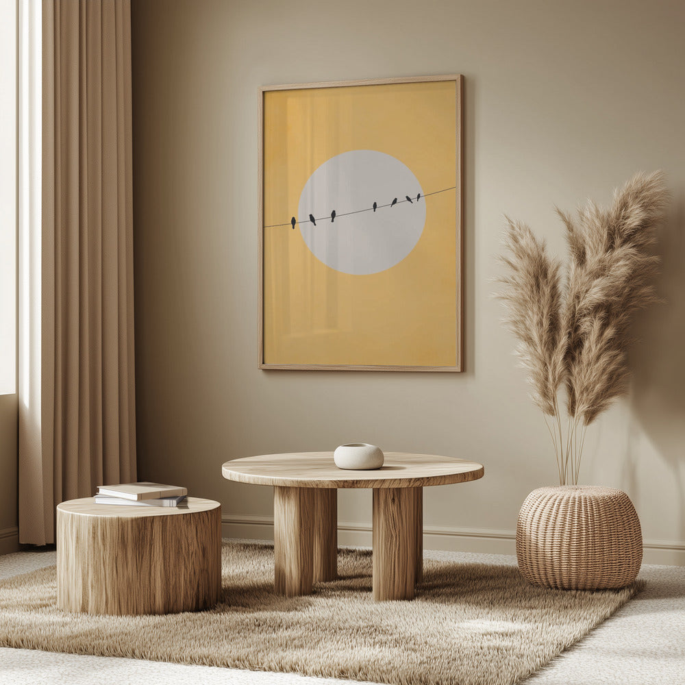 Chirping and Chilling Poster och Canvastavla
