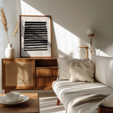 Stripes_Beige Poster och Canvastavla