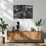 Girl with cigarette Poster och Canvastavla